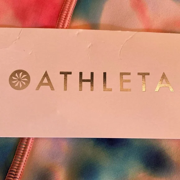 Athleta Elation Tie-Dye Leggings 7/8 Tight - Picture 5 of 8